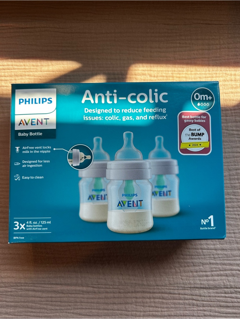 philips avent Anti-colic Baby Bottle - White (3 Pack)